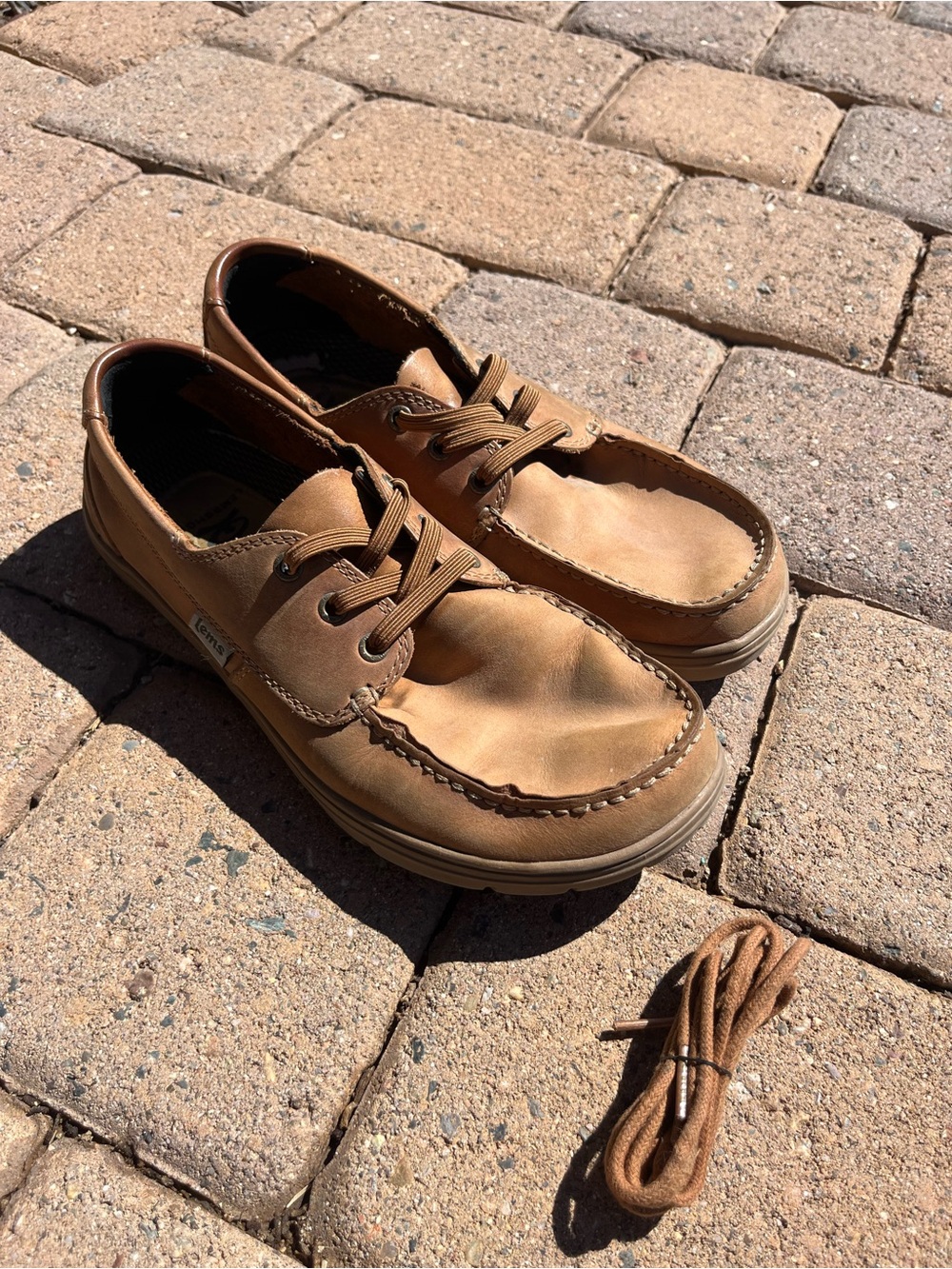 Lems Mariner Sonoran: Boat Shoes in Light Brown Leather